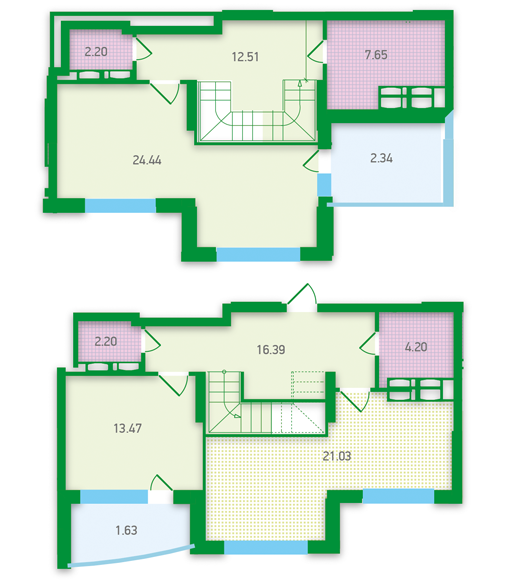 2-кімнатна 108.06 м² в ЖК FREEDOM від 25 200 грн/м², Київ