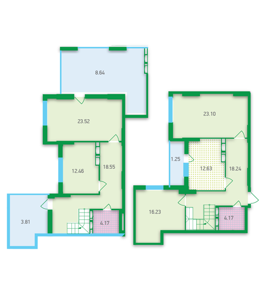 4-кімнатна 146.77 м² в ЖК FREEDOM від 22 842 грн/м², Київ