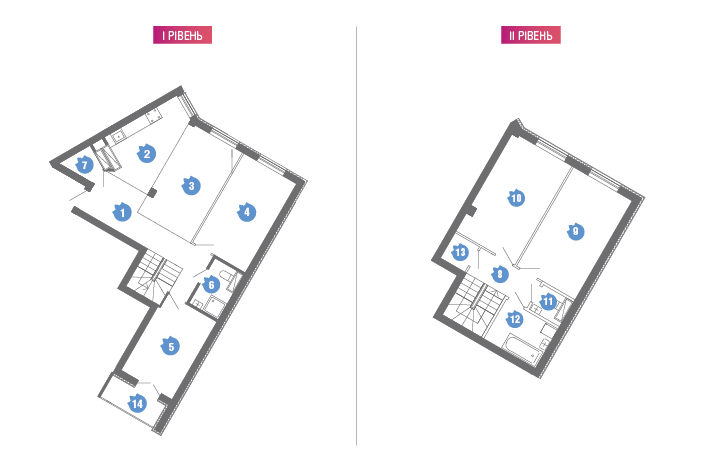 Дворівнева 121.2 м² в ЖК Family & Friends від 24 500 грн/м², Київ