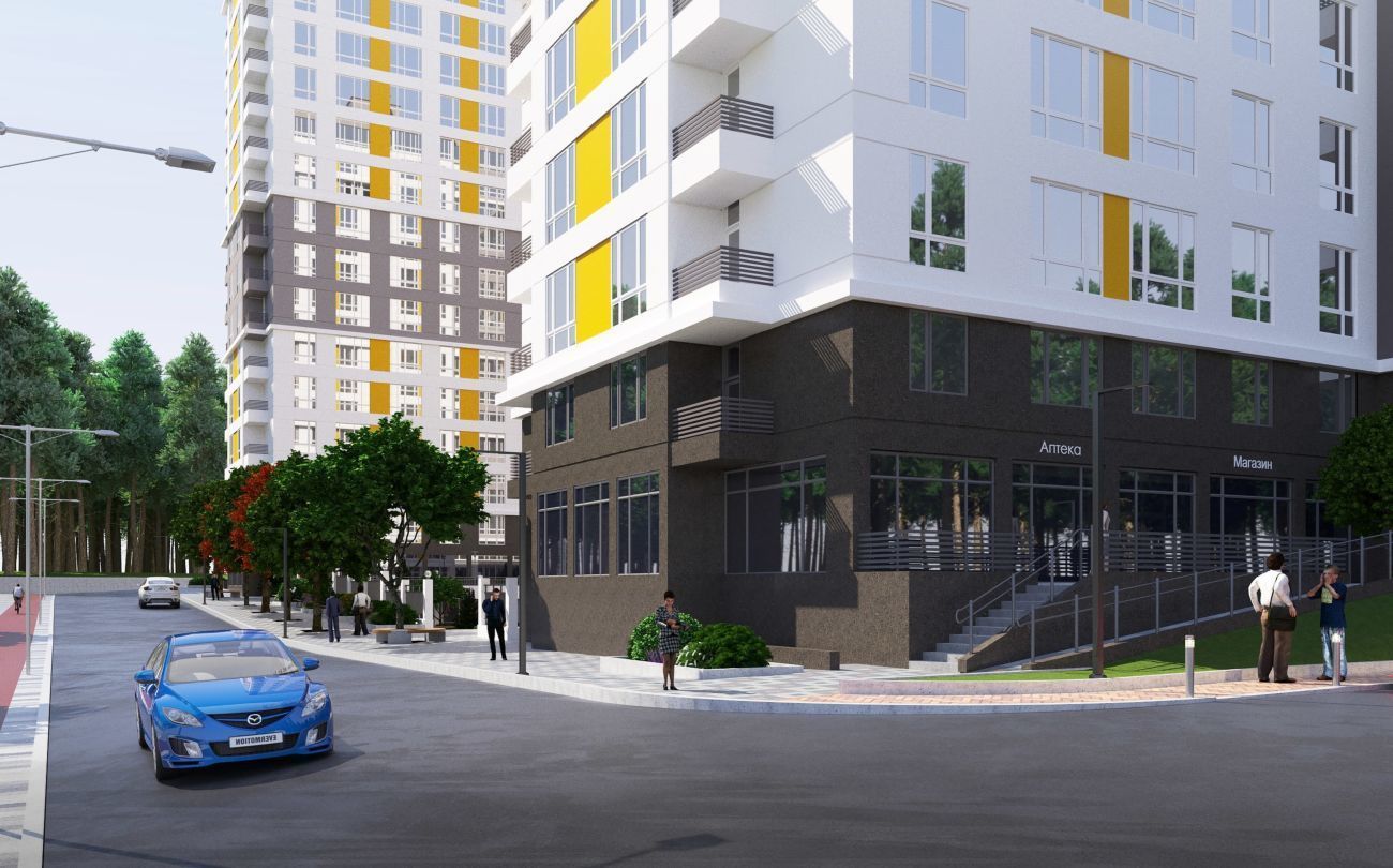 ЖК Green Side, вартість квартир від 20500 грн/м²
