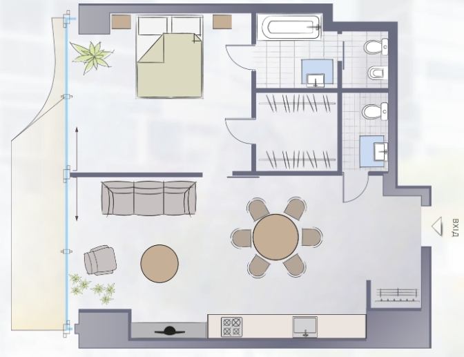 1-кімнатна 71.67 м² в ЖК Signature від 112 350 грн/м², Київ