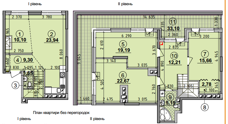 4-кімнатна 132.62 м² в ЖК Seven від 28 500 грн/м², Київ