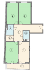 3-комнатная 111.3 м² в ЖК Crystal Park от 47 700 грн/м², Киев