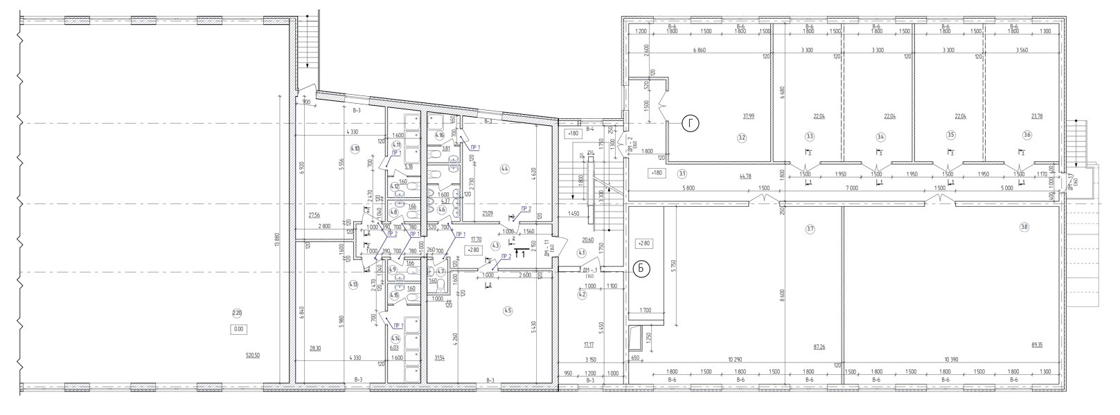 Приміщення вільного призначення 2086.52 м² в ЖК АТЛАНТ (Коцюбинське) від забудовника, смт Коцюбинське