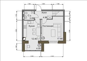 3-комнатная 90.2 м² в ЖК Софиевский квартал от 15 000 грн/м², с. Софиевская Борщаговка