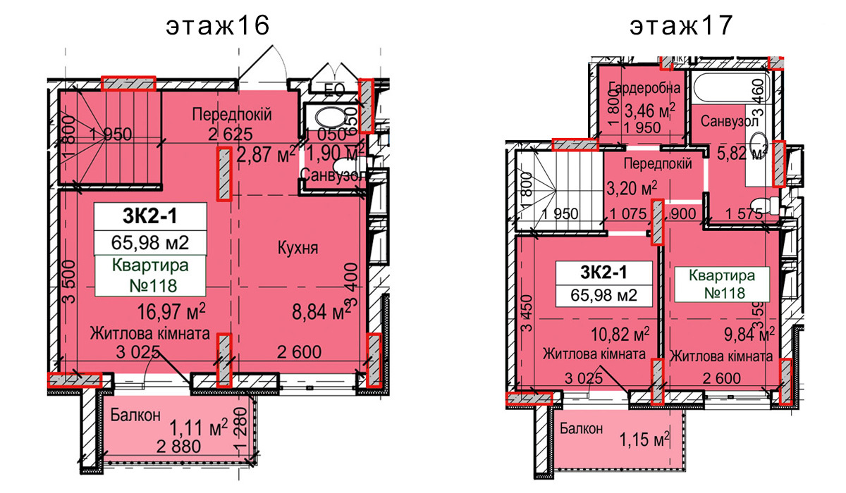 Дворівнева 92.3 м² в ЖК Вишгород Сіті Парк від 15 000 грн/м², м. Вишгород