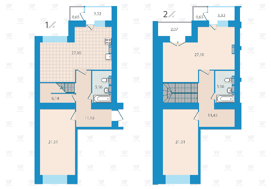 3-комнатная 145.86 м² в ЖК Академ Парк от 23 800 грн/м², Киев