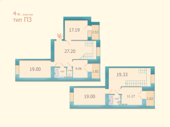 4-комнатная 139.33 м² в ЖК Козацкий от 22 000 грн/м², Киев