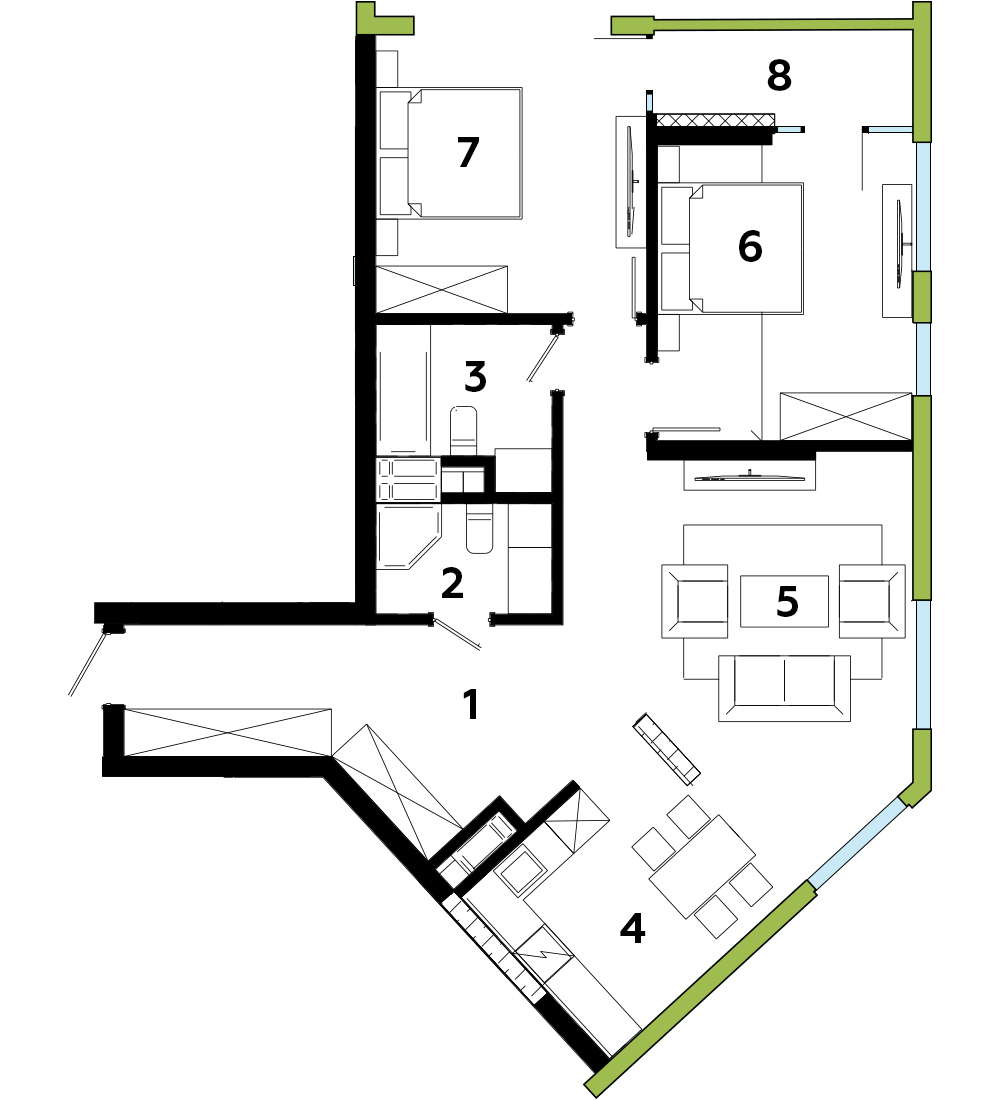 3-кімнатна 85.77 м² в ЖК Madison Gardens від 22 500 грн/м², м. Бровари