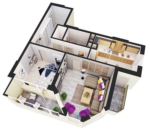 2-кімнатна 63.1 м² в ЖК Solo Park від 30 100 грн/м², Київ