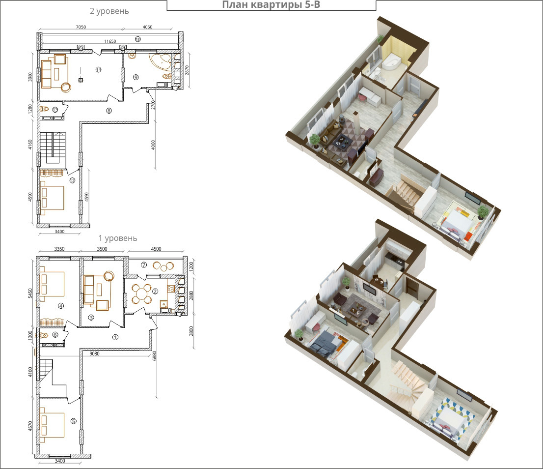 5+ кімнат 176.7 м² в ЖК на вул. Драгоманова, 38 від 21 600 грн/м², Київ