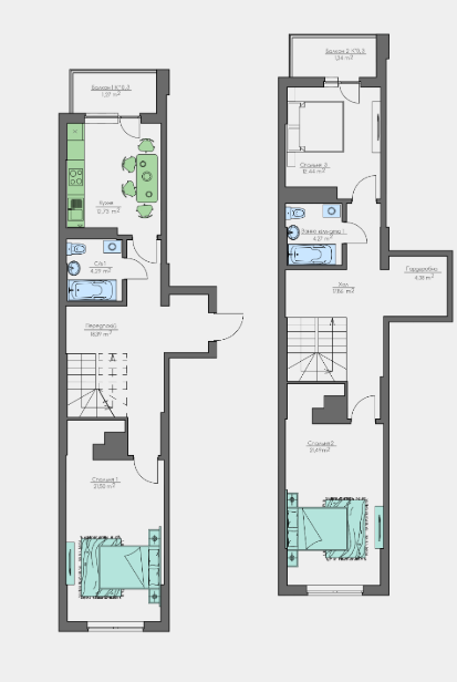 3-комнатная 119.96 м² в ЖК Home and Park Comfort House от 14 000 грн/м², г. Борисполь