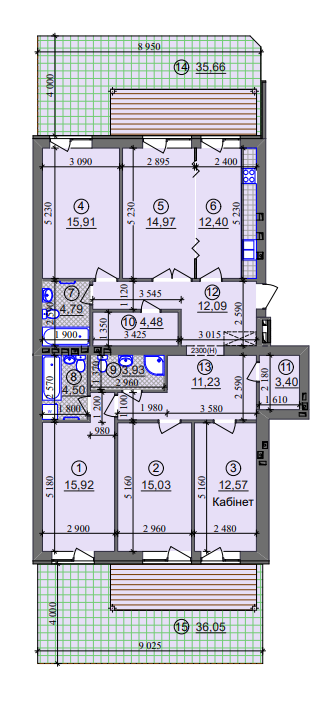 5+ комнат 131.22 м² в ЖК Липинка от 26 505 грн/м², Киев