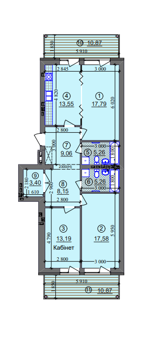 3-комнатная 99.76 м² в ЖК Липинка от 26 500 грн/м², Киев