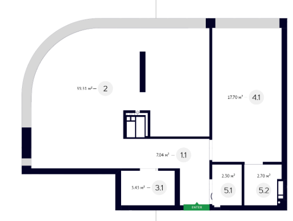 Дворівнева 137.76 м² в ЖК White Lines від 53 400 грн/м², Київ
