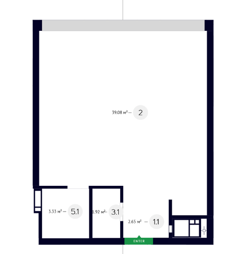 2-кімнатна 97.08 м² в ЖК White Lines від 47 950 грн/м², Київ
