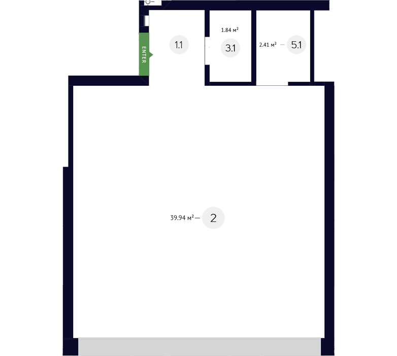 2-кімнатна 111.06 м² в ЖК White Lines від 83 700 грн/м², Київ