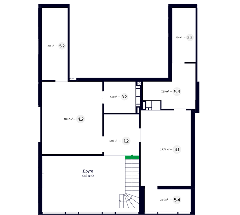 2-кімнатна 111.06 м² в ЖК White Lines від 83 700 грн/м², Київ