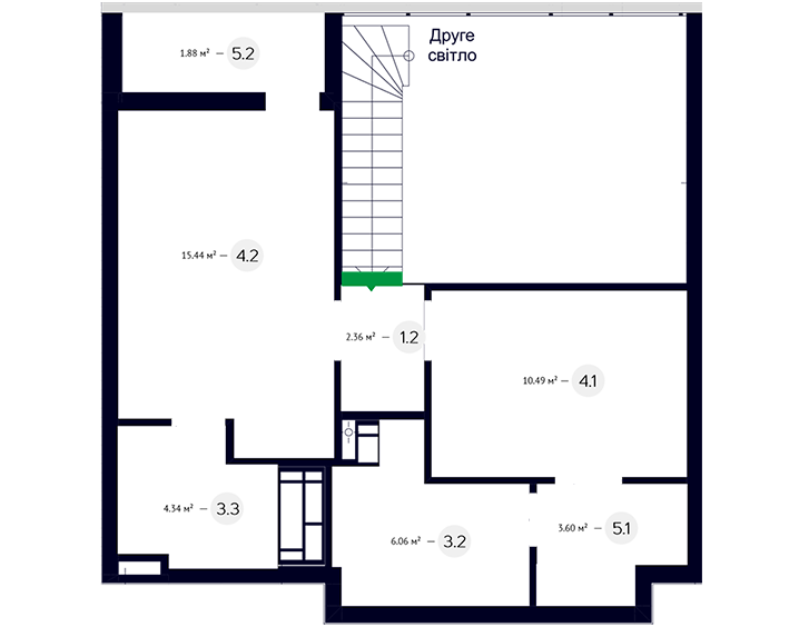 2-кімнатна 84.43 м² в ЖК White Lines від 83 700 грн/м², Київ