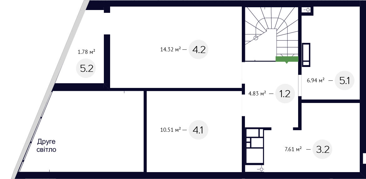 2-кімнатна 99.14 м² в ЖК White Lines від 47 950 грн/м², Київ