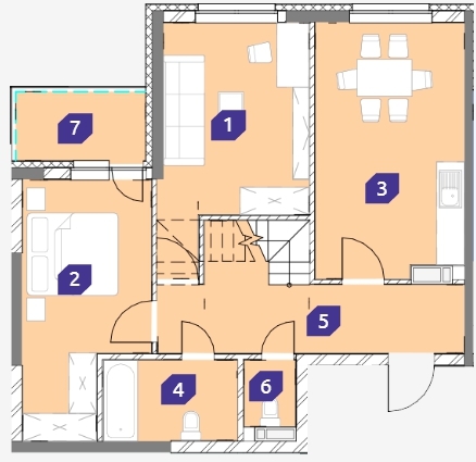 5+ комнат 139.49 м² в ЖК OK`LAND от 37 354 грн/м², Киев