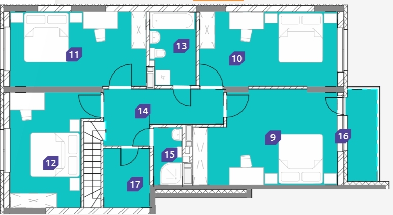5+ комнат 190.58 м² в ЖК OK`LAND от 27 813 грн/м², Киев