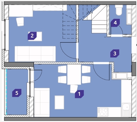 3-комнатная 83.85 м² в ЖК OK`LAND от застройщика, Киев