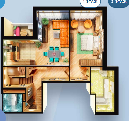 4-комнатная 141.91 м² в ЖК Central Park от 61 500 грн/м², Киев