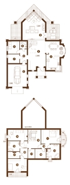 Котедж 307.65 м² в КМ Лелечий Хутір від 18 268 грн/м², с. Колонщина