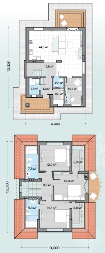 Котедж 160.3 м² в Резиденція AlpenPark від 54 523 грн/м², смт Козин
