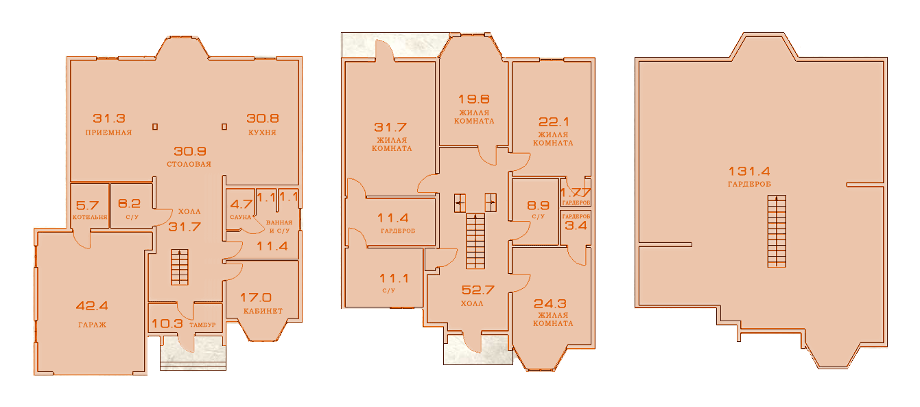 Котедж 544 м² в КМ Гуровщина від 8 640 грн/м², с. Буча