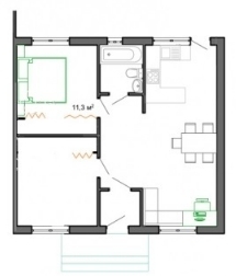 Таунхаус 57 м² в КМ Хутірок від 11 228 грн/м², с. Фурси