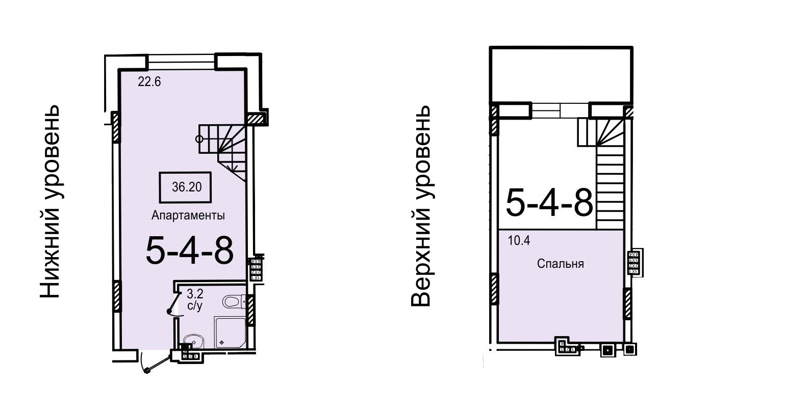 1-кімнатна 36.2 м² в ЖК Smart від 12 900 грн/м², с. Крижанівка