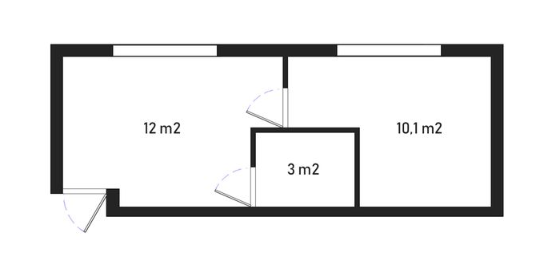 1-кімнатна 25.1 м² в ЖК Barberry від 16 200 грн/м², с. Софіївська Борщагівка