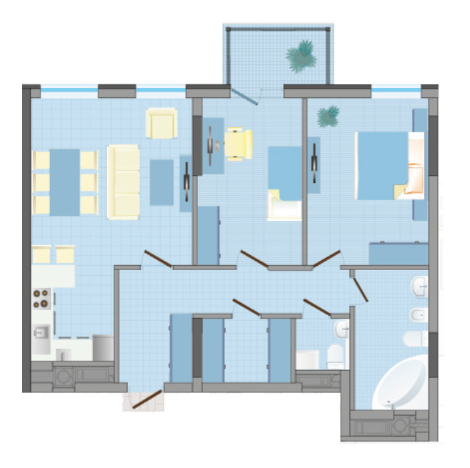 2-кімнатна 81.71 м² в ЖК Greenville House від 19 850 грн/м², Львів