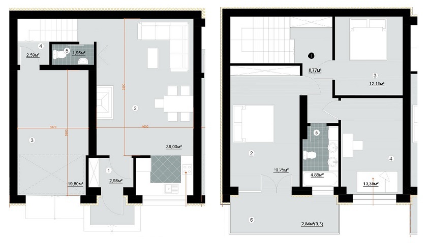 Таунхаус 124.61 м² в Таунхаус на вул. Насінна, 7 від забудовника, Львів
