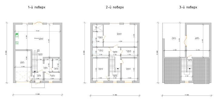 Таунхаус 219.7 м² в Таунхауси Преміум від 25 398 грн/м², Львів