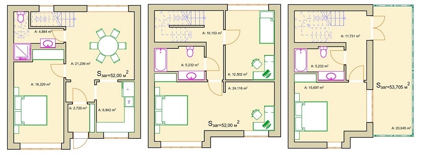 Таунхаус 157.71 м² в Таунхаус Бережанський від забудовника, Львів