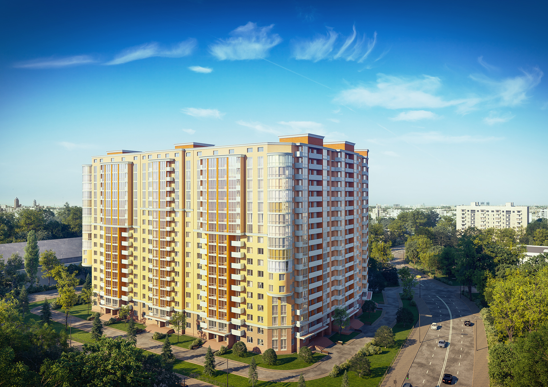 Житловий комплекс Новомостицький, забудовник Київміськбуд
