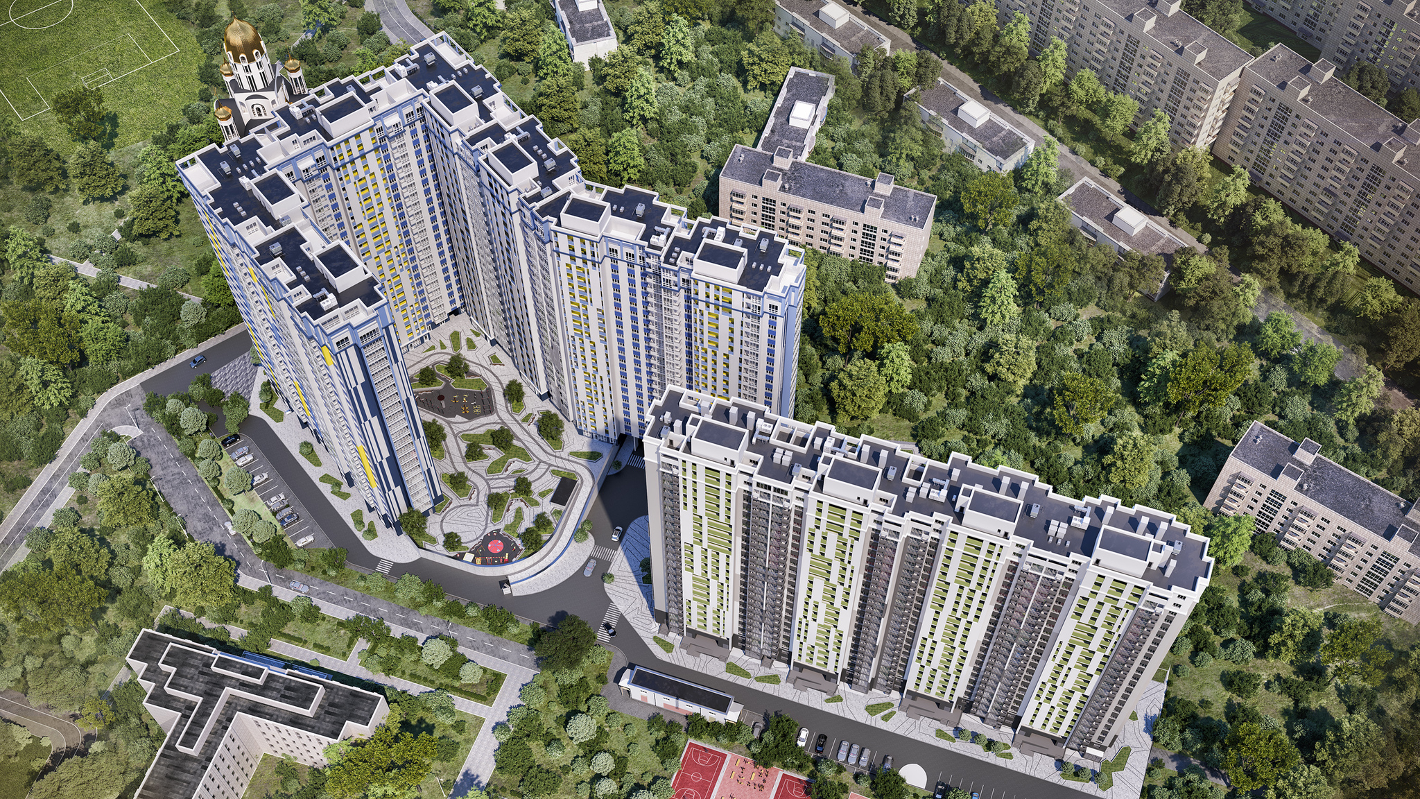 ЖК Злагода, Киев, ул. Архитектора Вербицкого, 1
