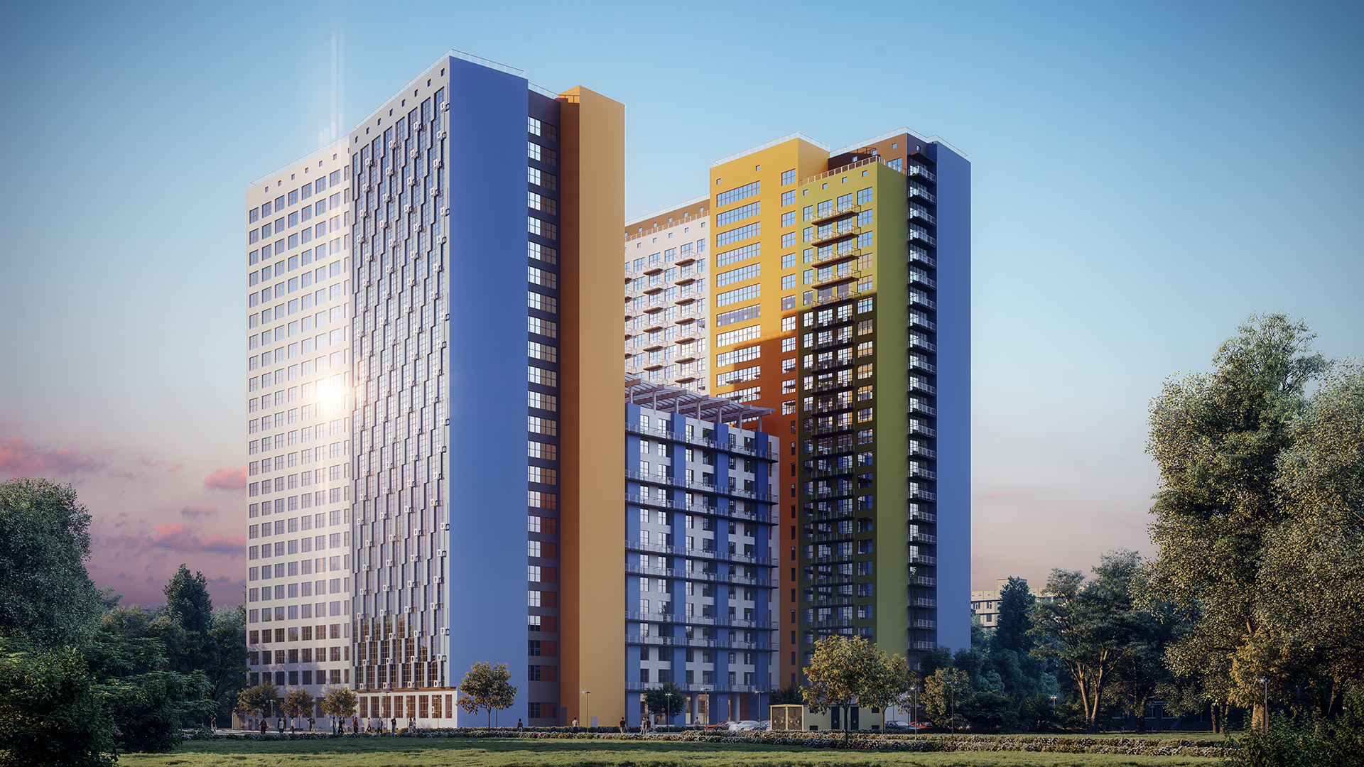 Жилой комплекс Twin House