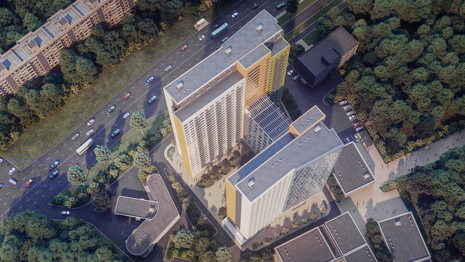 Жилой комплекс Twin House, Киев