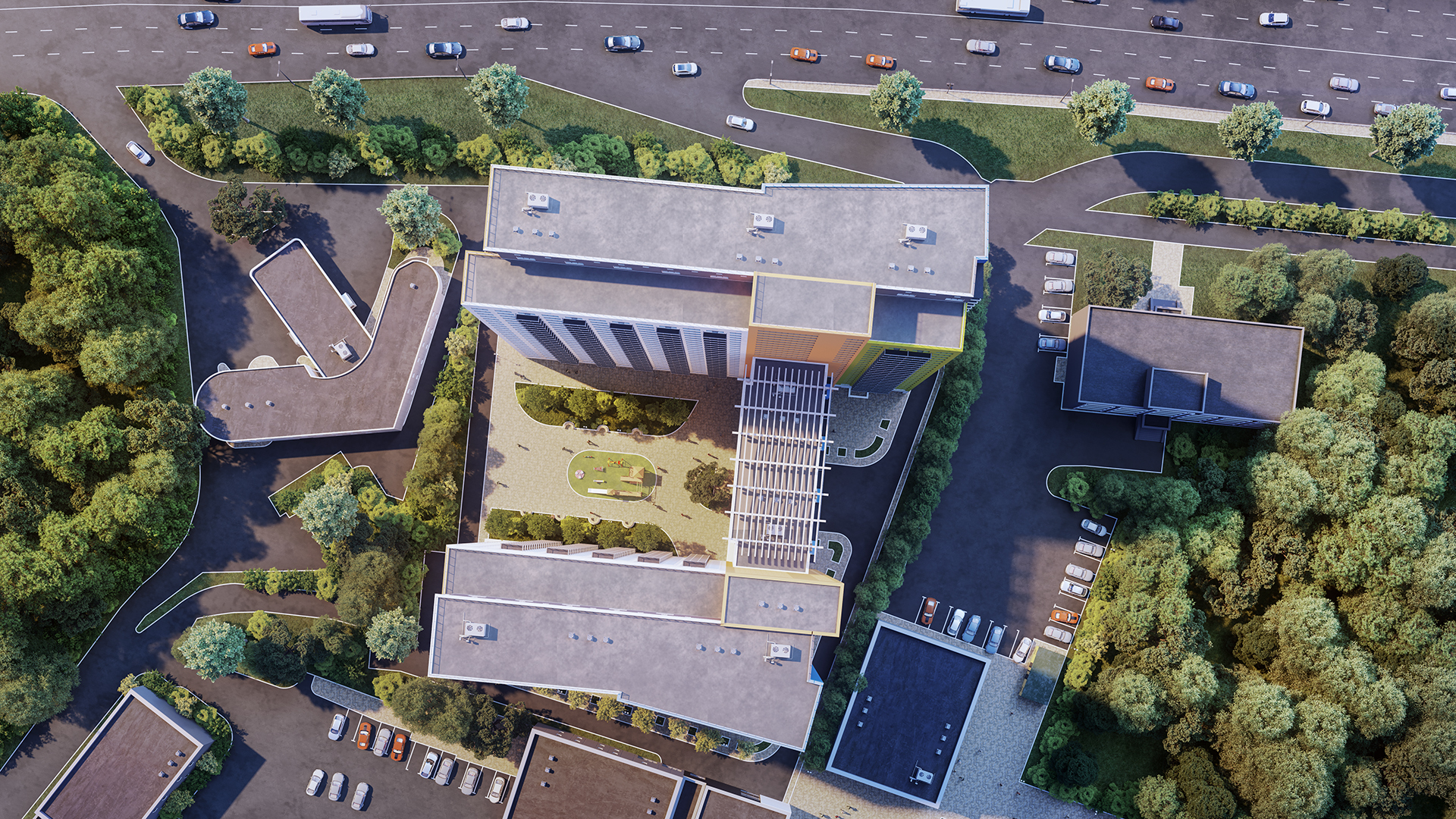Жилой комплекс Twin House, застройщик Киевгорстрой