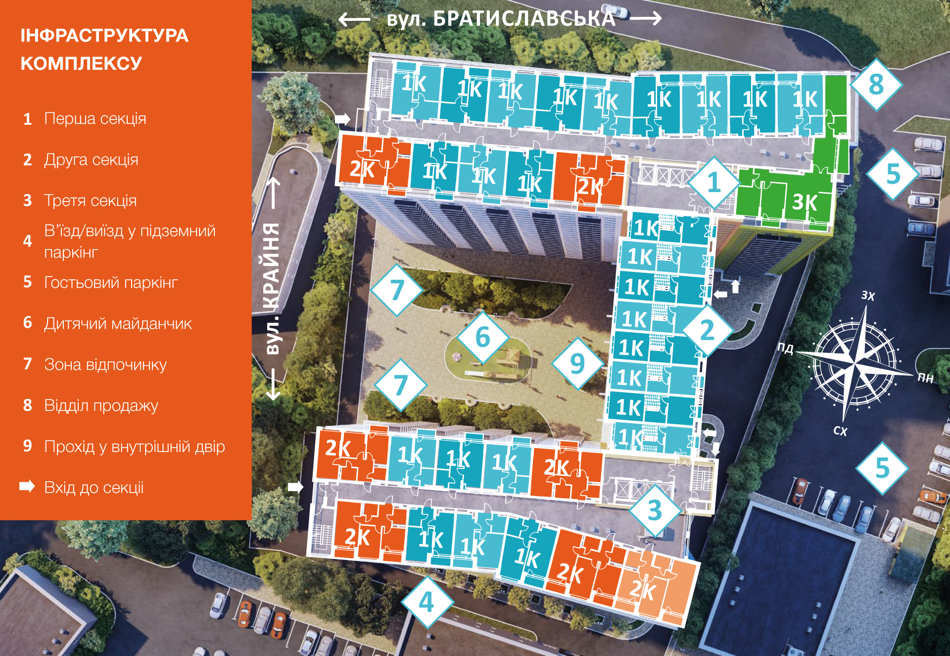 ЖК Twin House, стоимость квартир от 24050 грн/м²