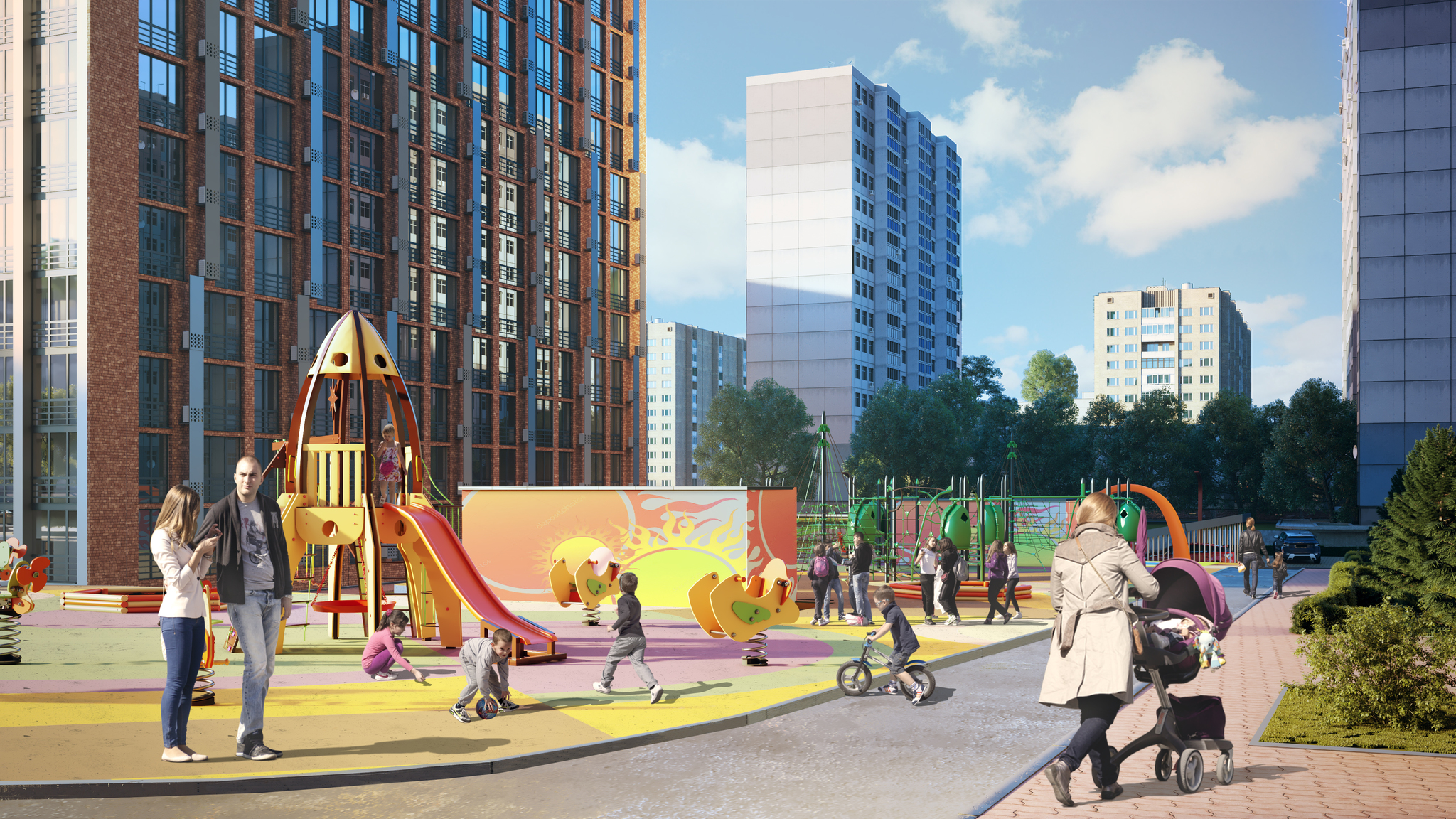 ЖК SOLAR CITY, Київ, пл. Святошинская, 1