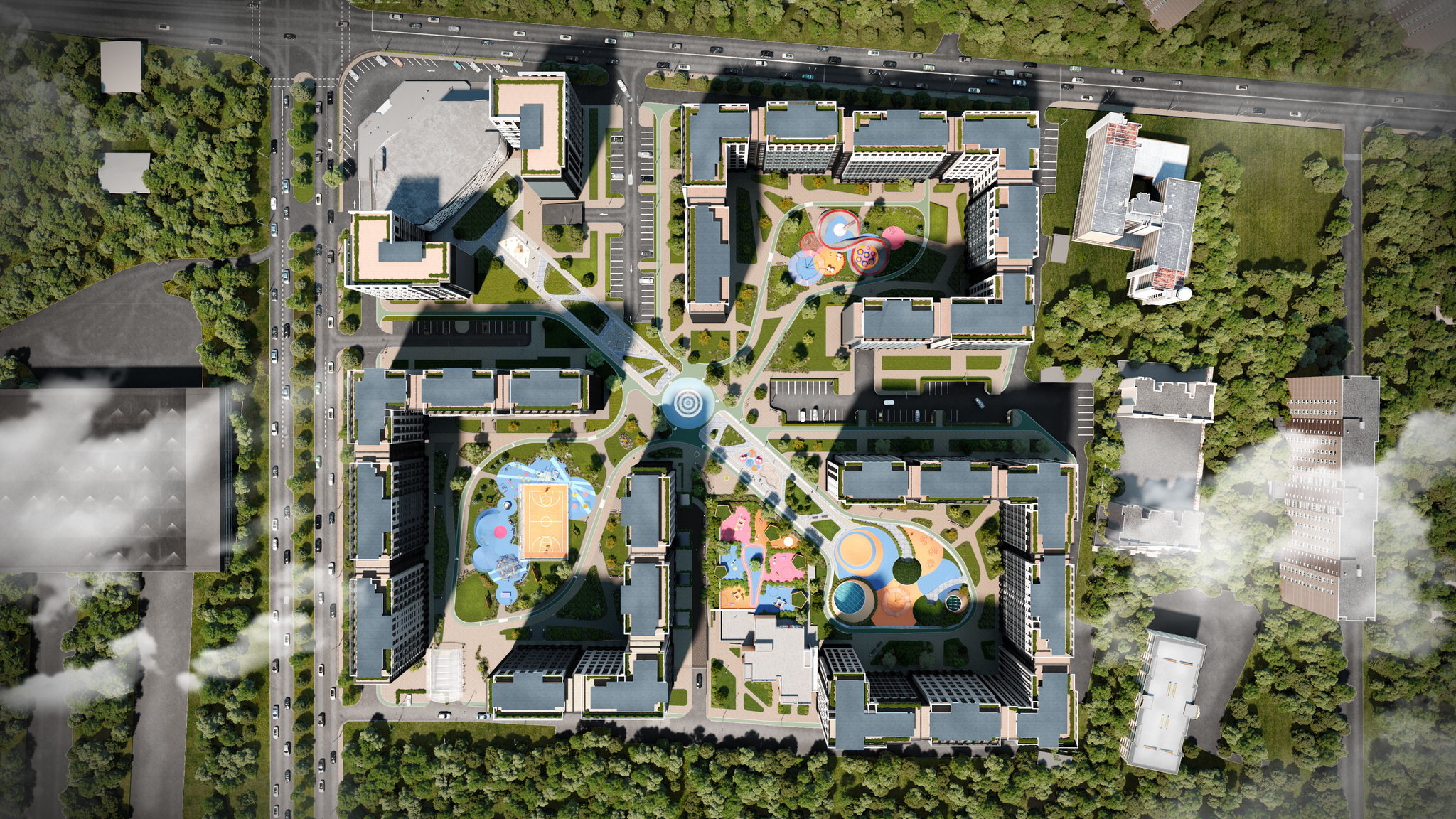 Жилой комплекс SKY AVENUE, застройщик Интергал-Буд