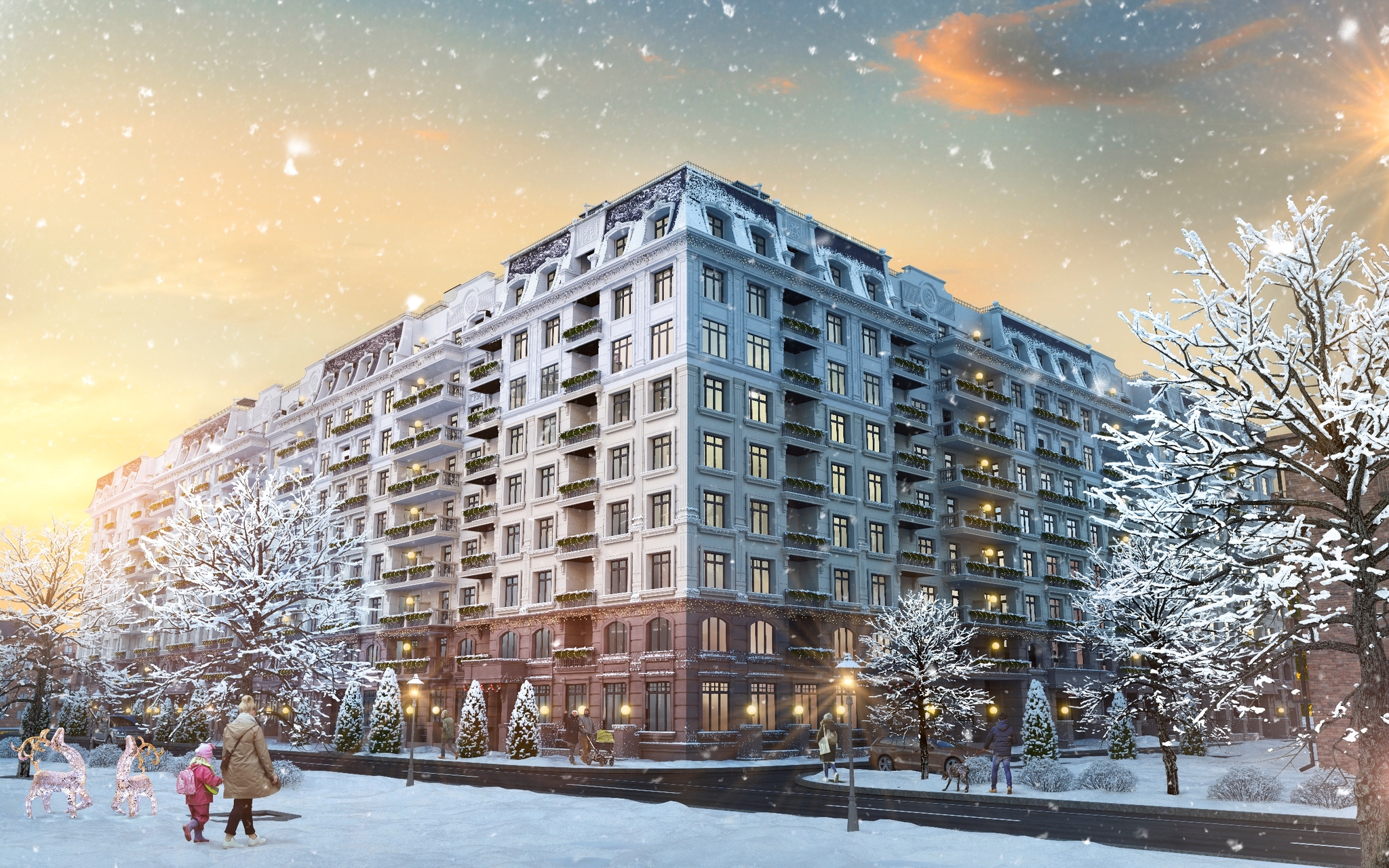 КД LA MANCHE, стоимость квартир от 63450 грн/м²