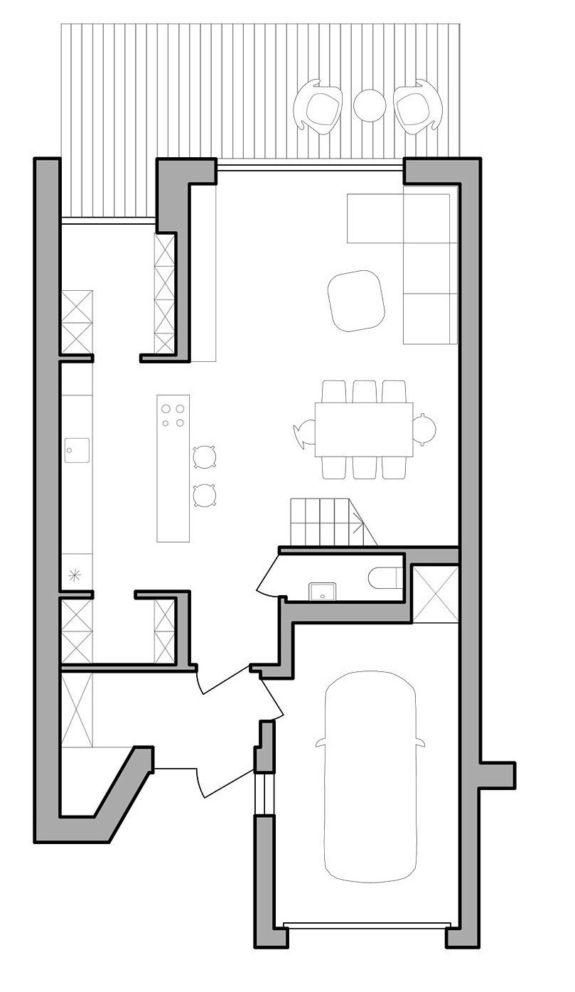 Таунхаус 155.8 м² в Таунхаусы ProЛІСок от 13 928 грн/м², с. Зубра