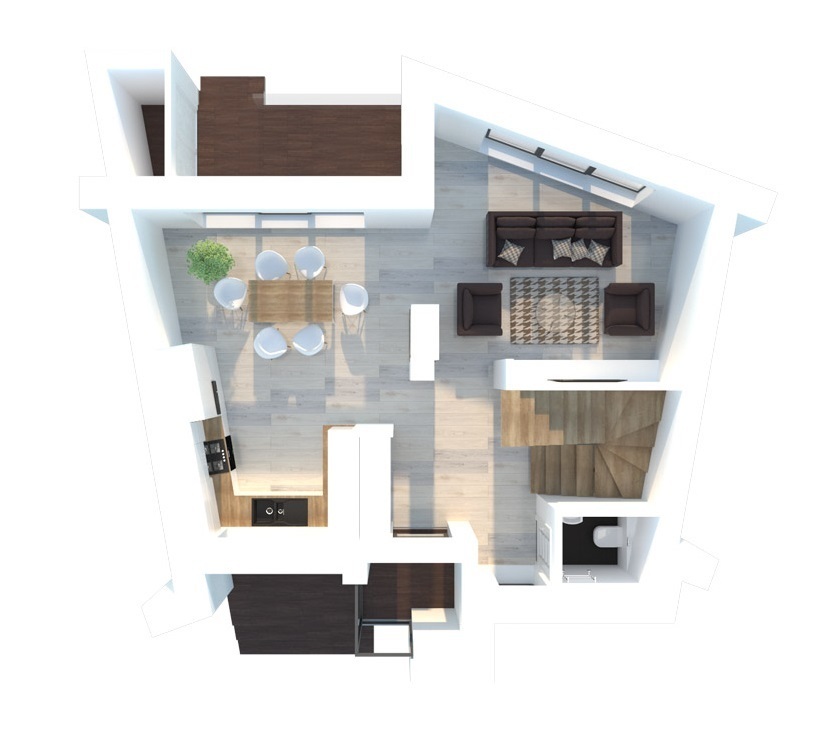 Таунхаус 110.94 м² в КД Сметана від 12 980 грн/м², с. Борки