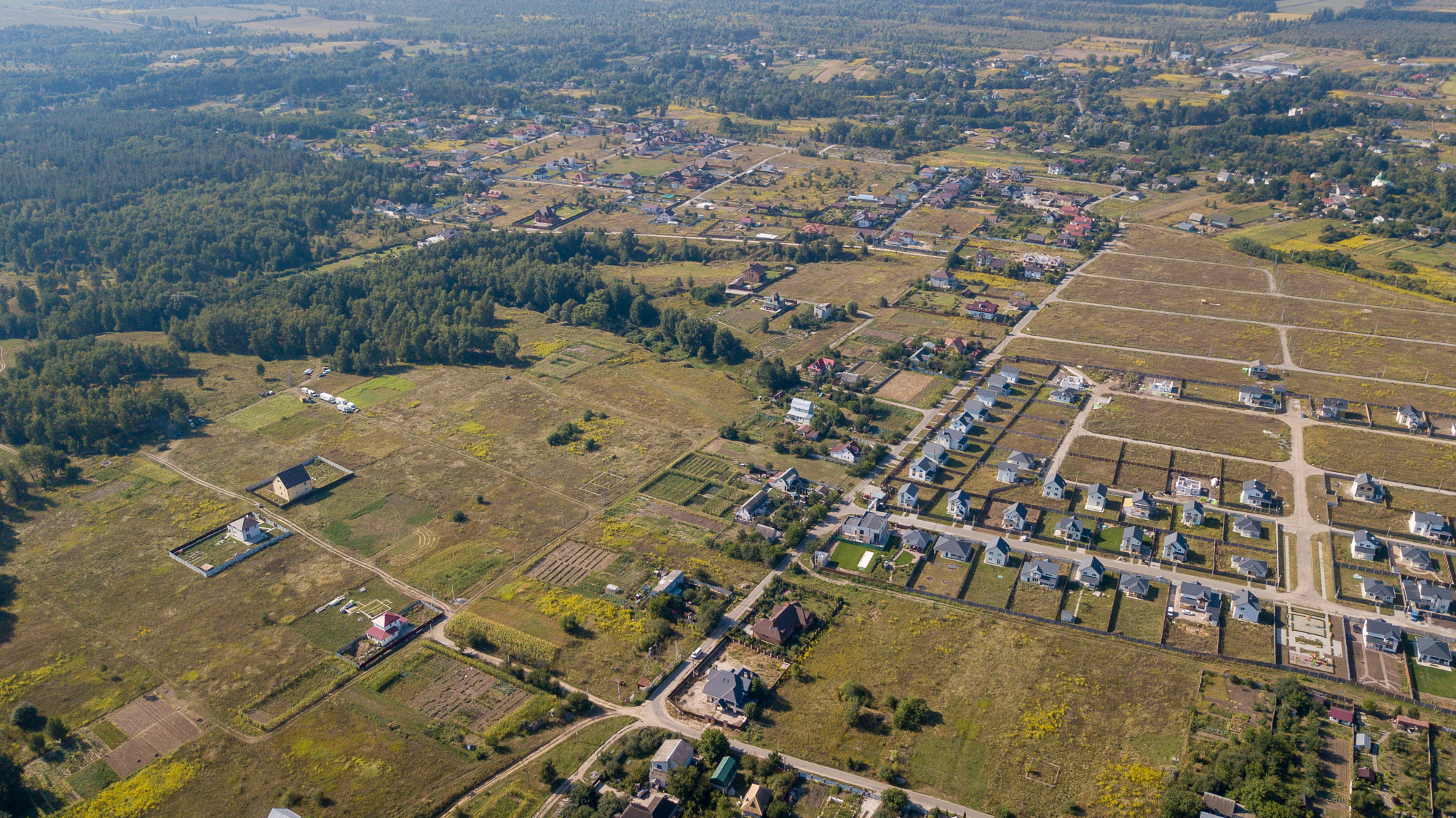 Коттеджный городок Семь Озер, с. Крушинка — Дома в коттеджном поселке от  застройщика — Bild.ua